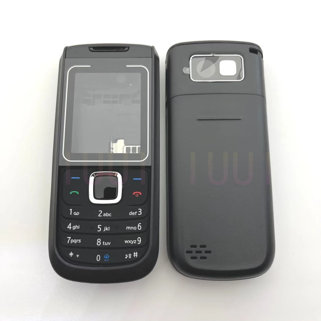 1PCS Top Quality Housing For Nokia 1680 Battery Back Cover Housing Cover Door Frame + Battery Back cover+English Keypad