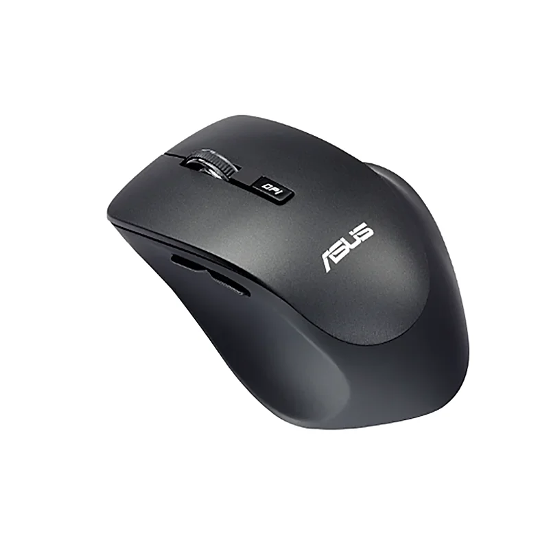 Rato ergonômico sem fio do jogo do escritório de Asus, tom claro, preto, RF, original, WT425, 1000 DPI, 1600 DPI, 2.4GHz