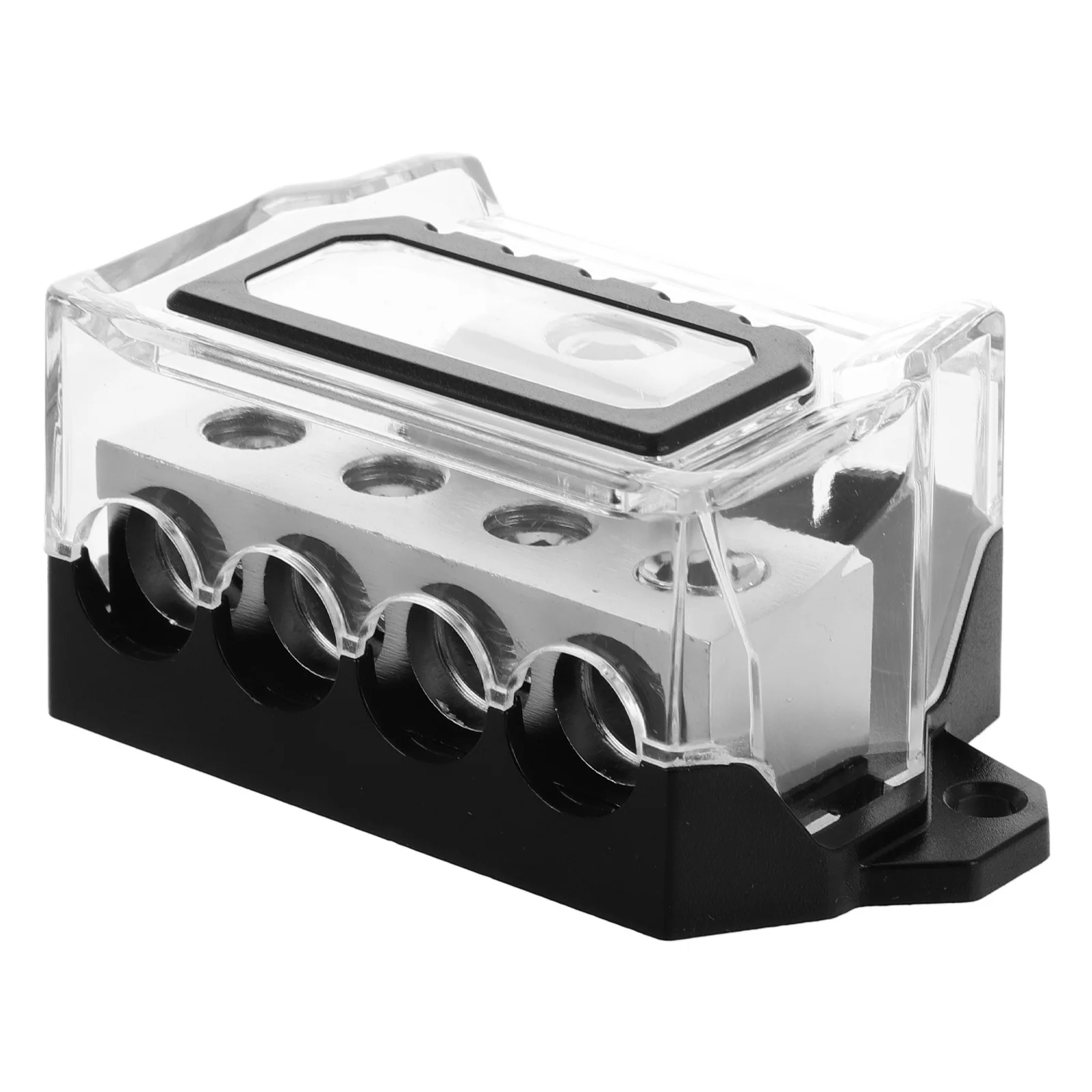 

Car Audio Power Distribution Block Amplifier Ground Splitter Distribution Box for Stereo Amp System Car Audio Fuse Holder