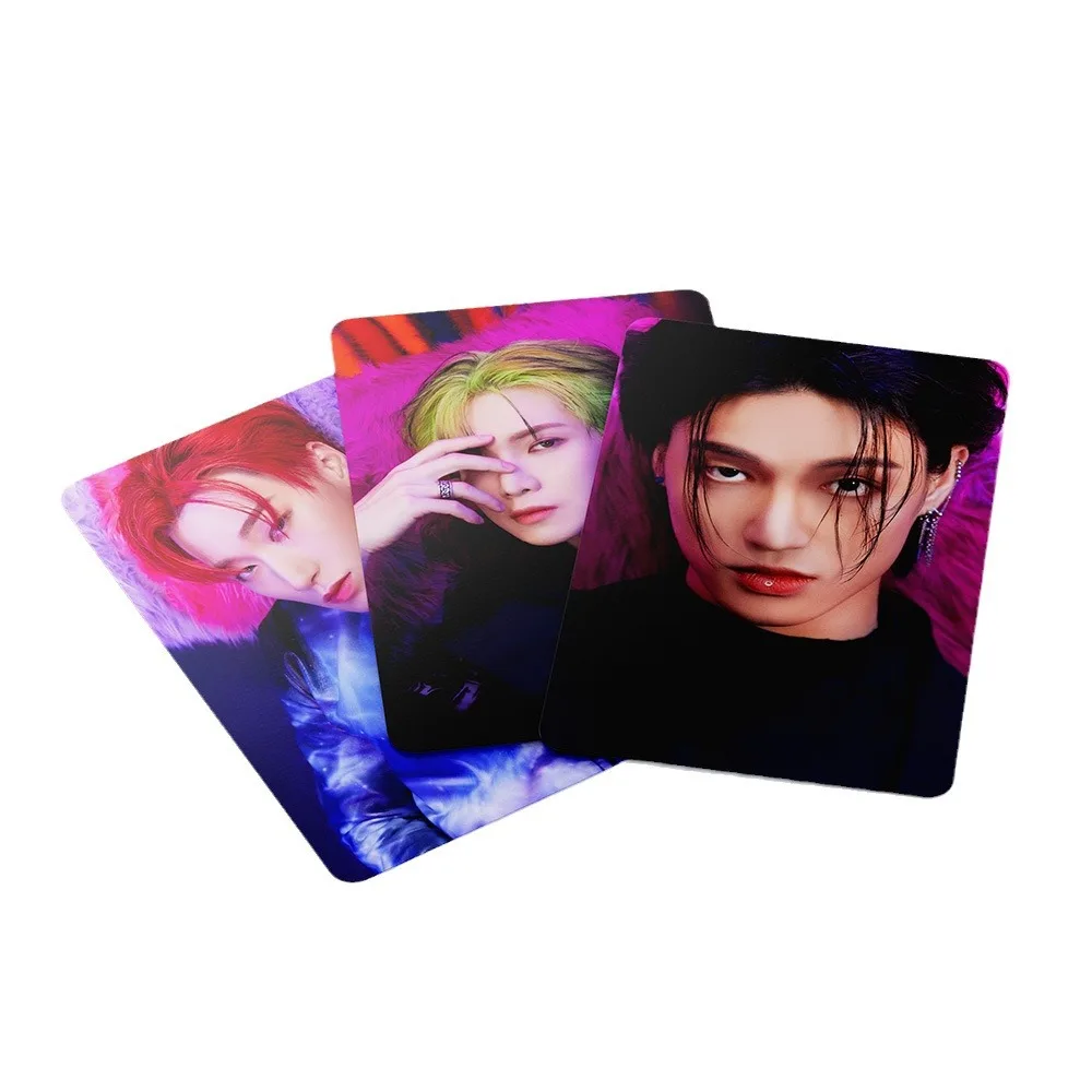 54pcs/set Kpop ATEEZ New album ZERO : FEVER EPILOGUE Lomo Cards Photocards HD album CARD POSTER fan gift