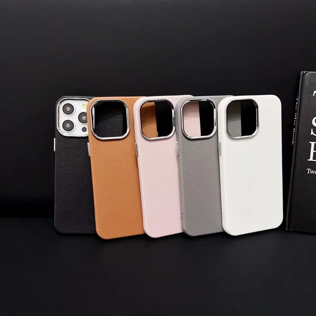 

Ultra Thin Lichee TPU Soft Leather Pattern Phone Case For iPhone 16 15 14 13 12 11 Pro Max PIus XS XR XSMax Silicone Back Cover