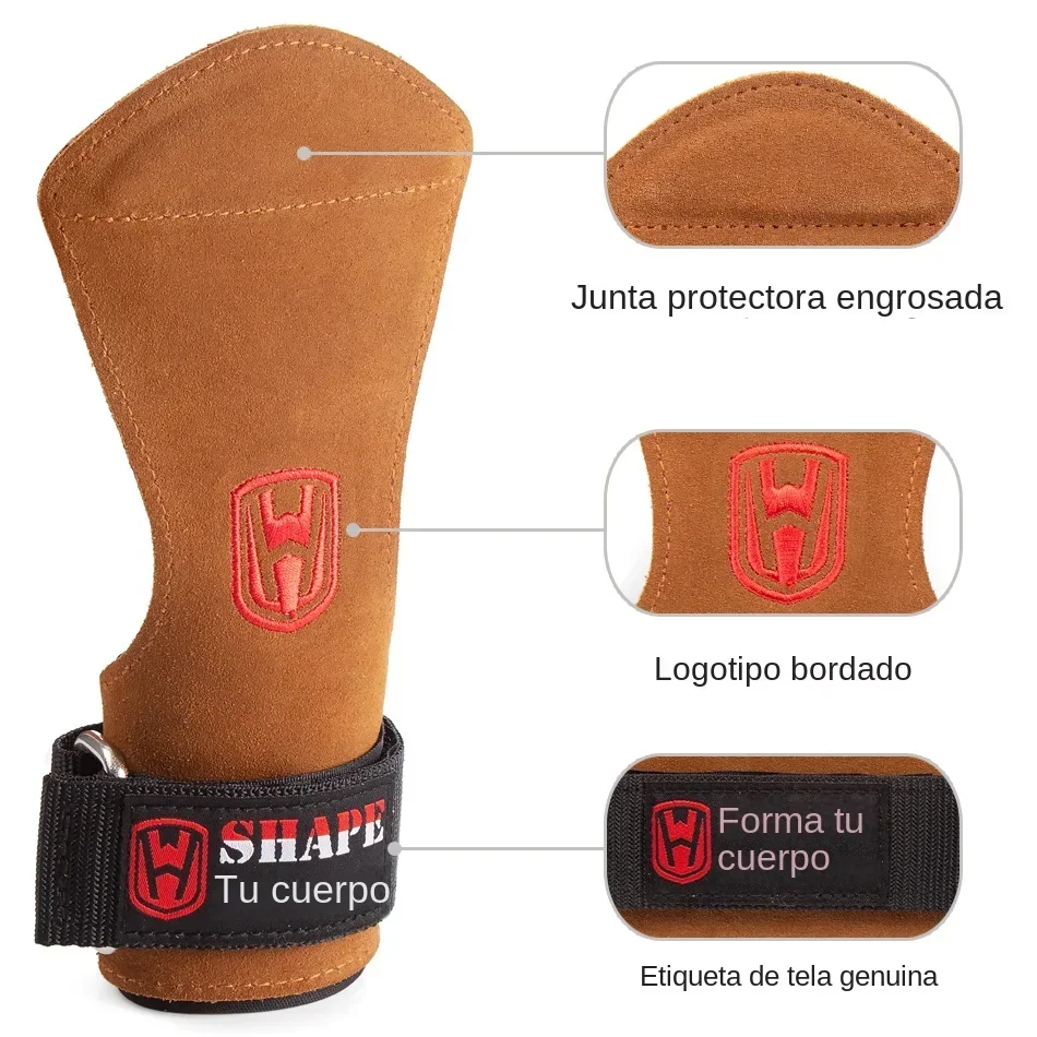 Horizontal Bar Gloves for Weight Lifting, Palm Protector, Training, Crossfit, Fitness, Bodybuilding, Workout, Gym, Sports