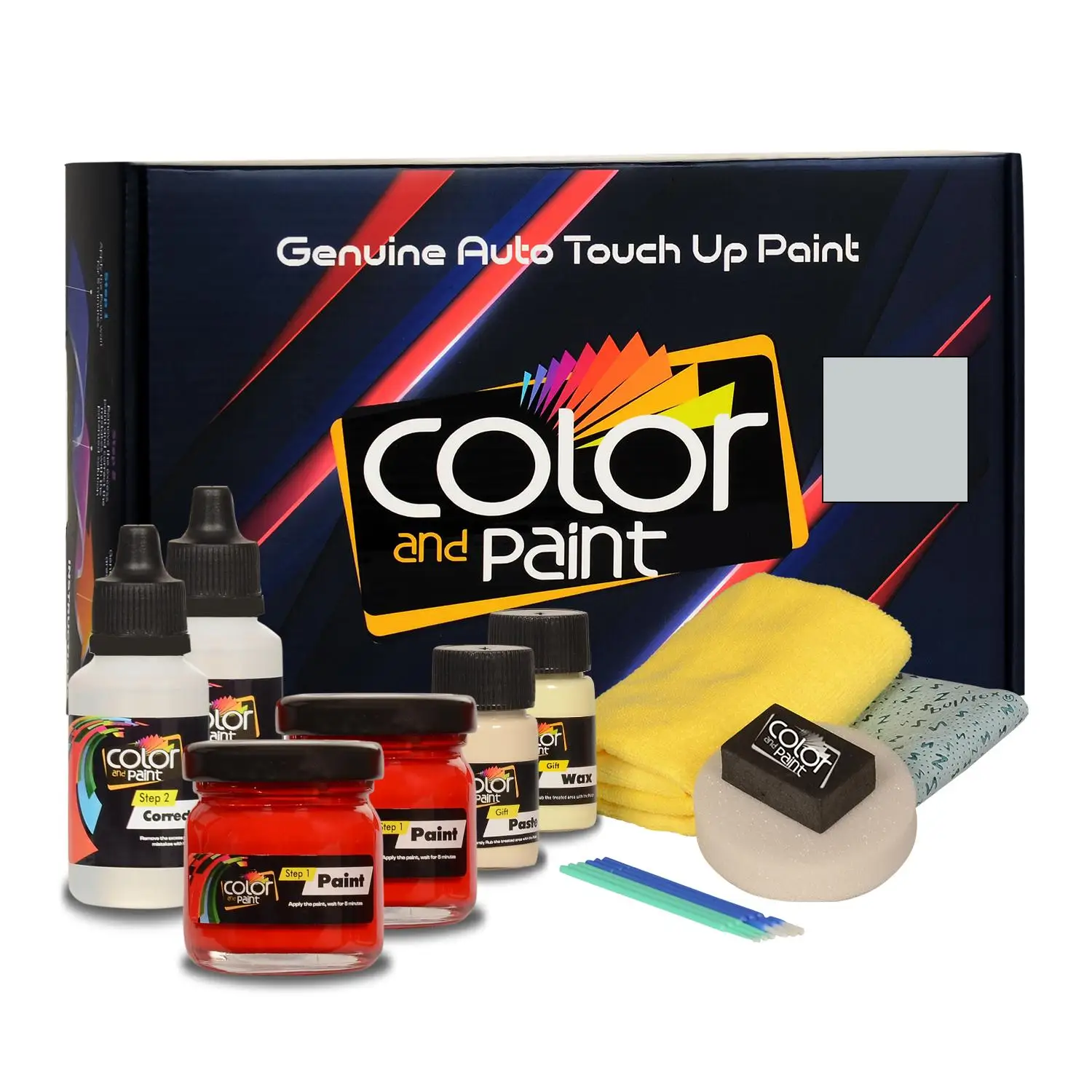 

Color and Paint compatible with Ford Europe Automotive Touch Up Paint - THUNDER MET - T - Basic Care