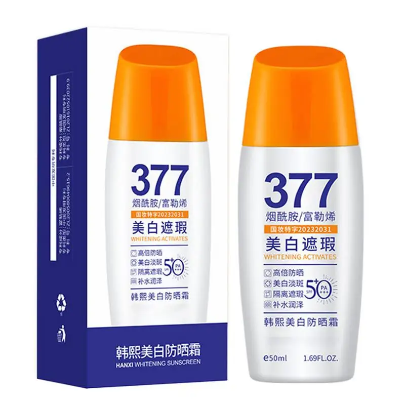 

Sunscreen Cream Whitening Sunblock Oil Control Solar Blocker Anti UV Moisturizing Body Sunscreen Lsolation UV Protector Cream
