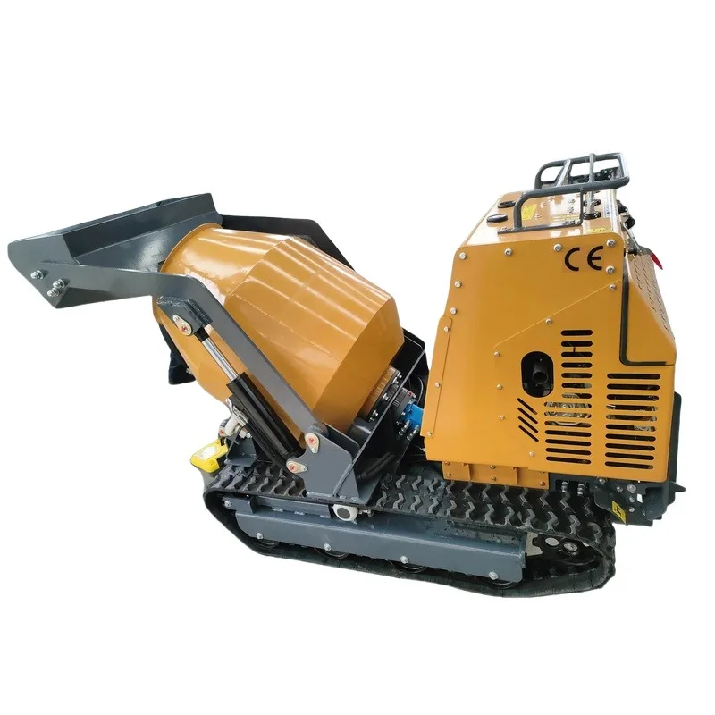 FOB Price  Crawler Concrete Mixing Transport Tank Self Loading Cement Sand Stone Mixer Vehicle Support Advance Deposit Payment