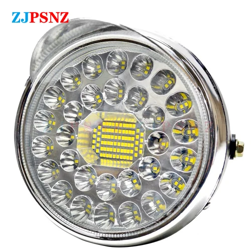 Imagen 1 del producto Luz de 12-80V 21/37/66/114/132/181 cuentas triciclo faro de motocicleta haz de luz antiniebla de motocicleta foco LED impermeable