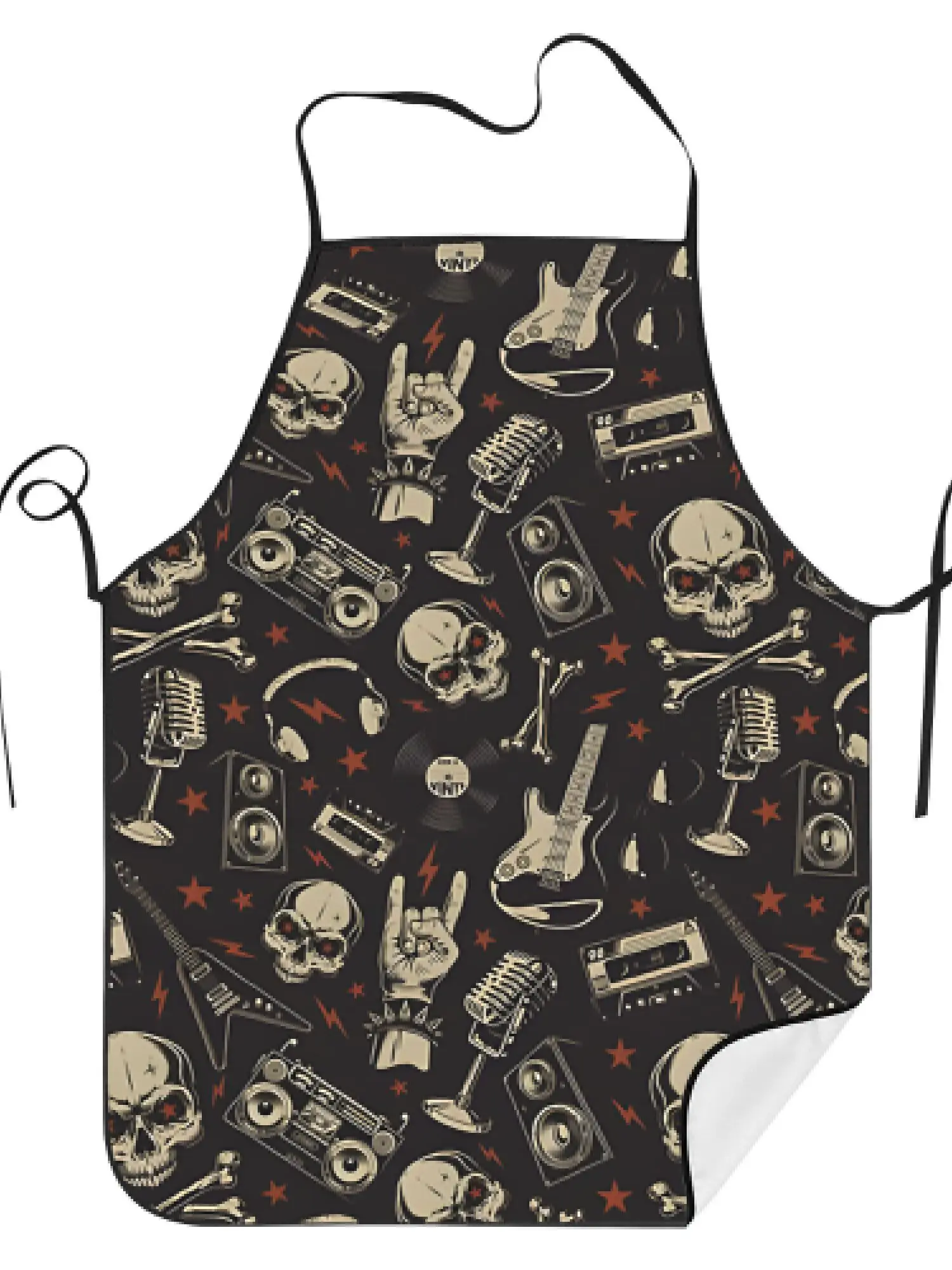 An electronic rock apron is suitable for handicrafts, baking and kitchen cleaning, and is a perfect holiday gift.