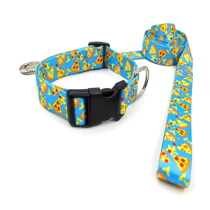 Fruit Dog collar Soft Comfortable Adjustable Dog Collars Dog Leash Pet Collar Pet Leash Boho Pets Supplies Accessories