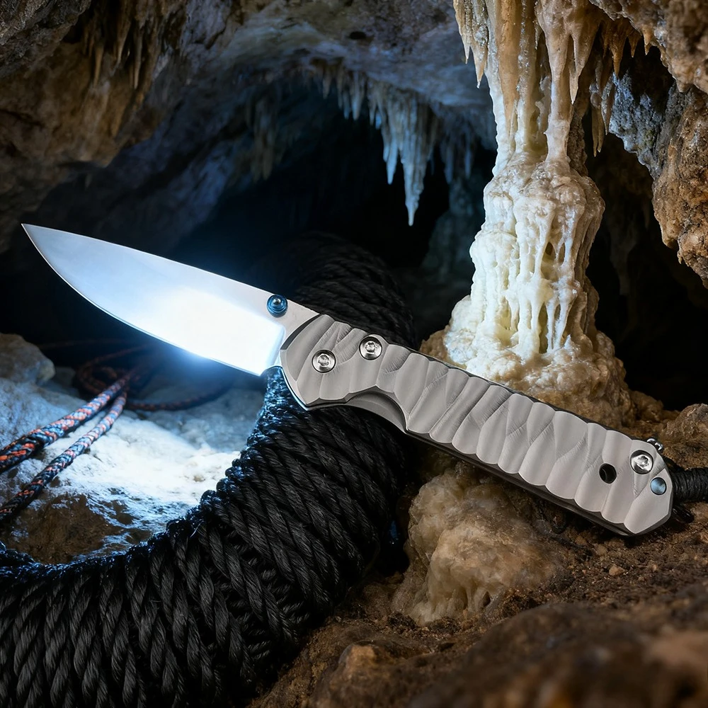 

EDC High Hardness Compact Outdoor Camping Folding Knife D2 Blade Wilderness Exploration Hunting Utility Knife Rescue Multitools