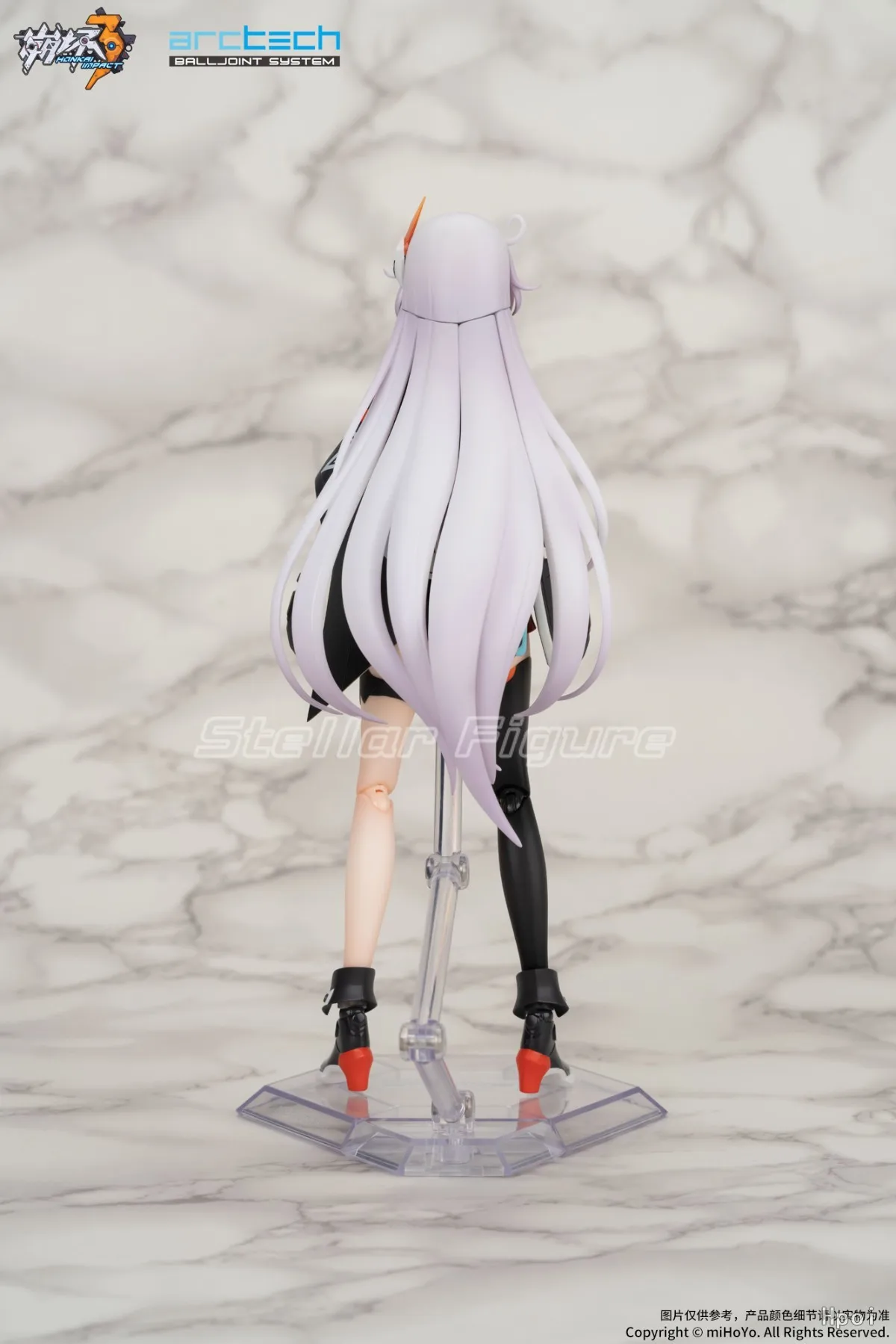 【SF】Auf Lager APEX-TOYS ARCTECH 3 Kiana Kaslana Figuren mit 1/8 Verhältnis, Animationsspielzeug-Sammlung