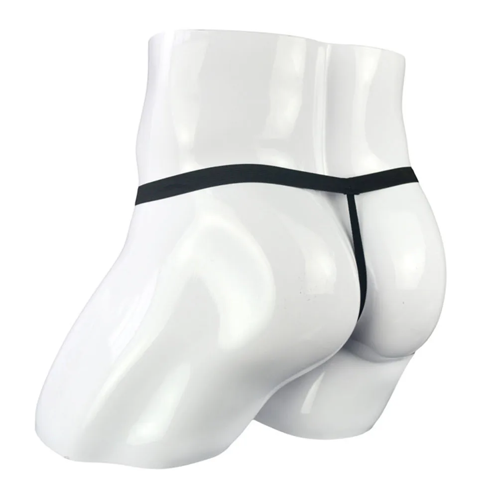 

Mens Mesh Thong Hollow Lingerie Cross Back Panties Open Underwear Mesh Briefs Erotic Hombre Femboy Underpants G-String Boxers