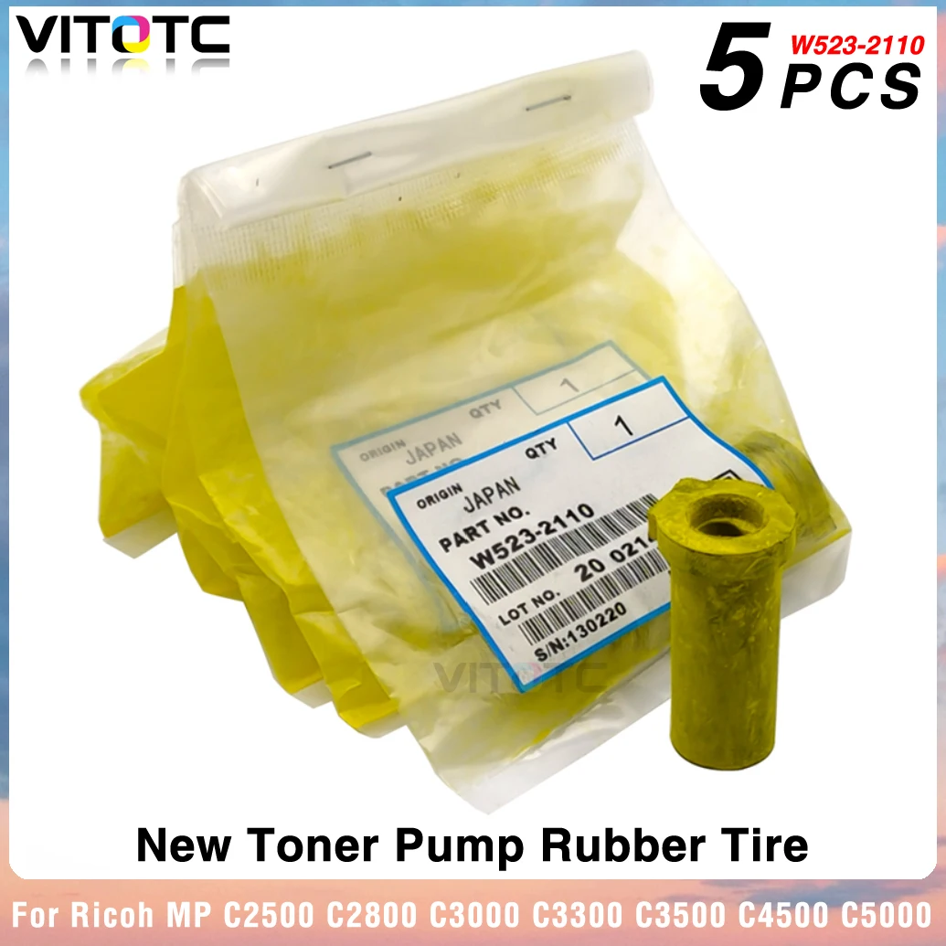 

5 шт. W523-2110 W5232110 для Ricoh MP C2500 C2800 C3000 C3300 C3500 C4500 C5000 MPC3000 MPC4500 MPC5000 тонер-насос резиновая шина
