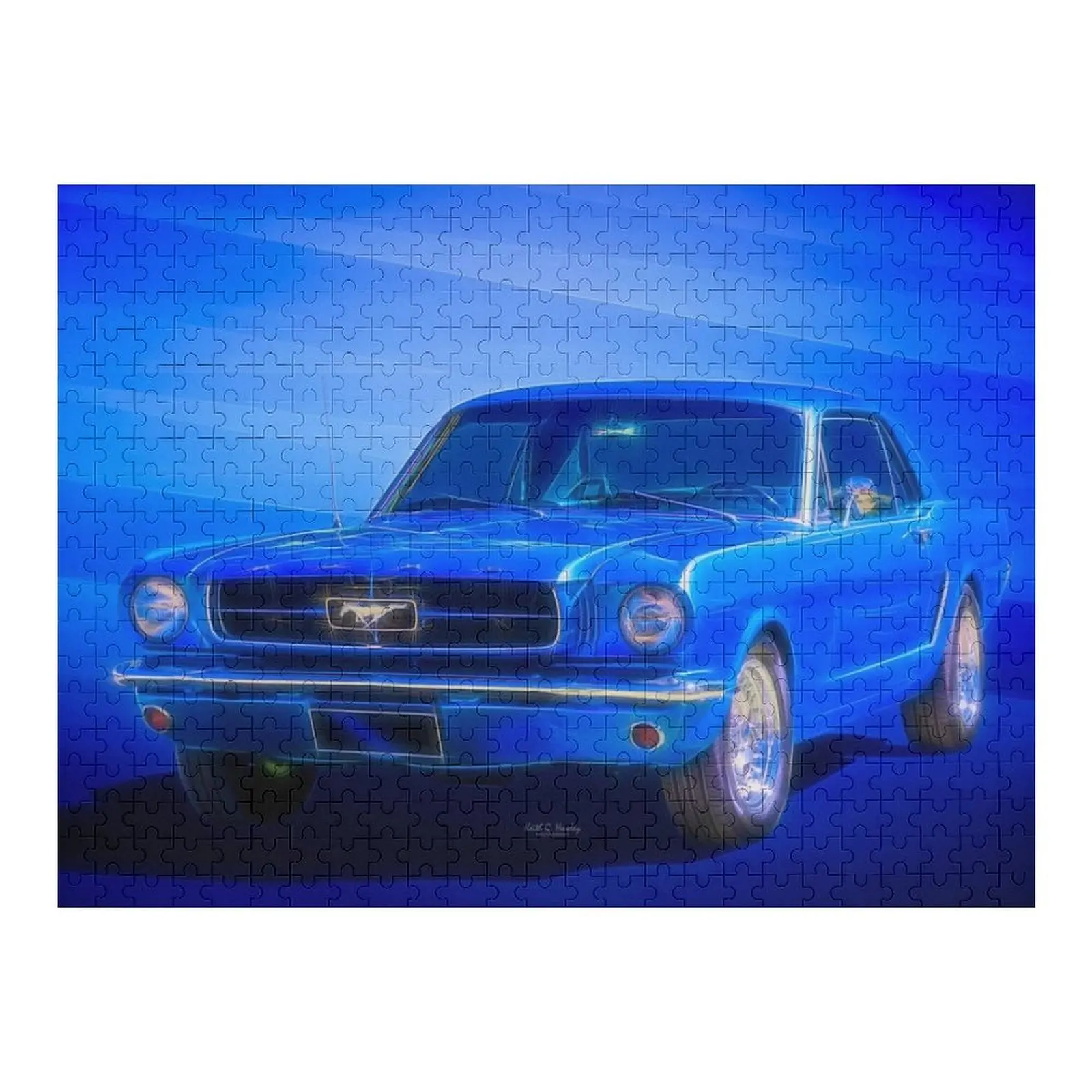 

1965 Pony Jigsaw Puzzle Jigsaw Custom Wood Adults Custom Name Wood For Children Puzzle
