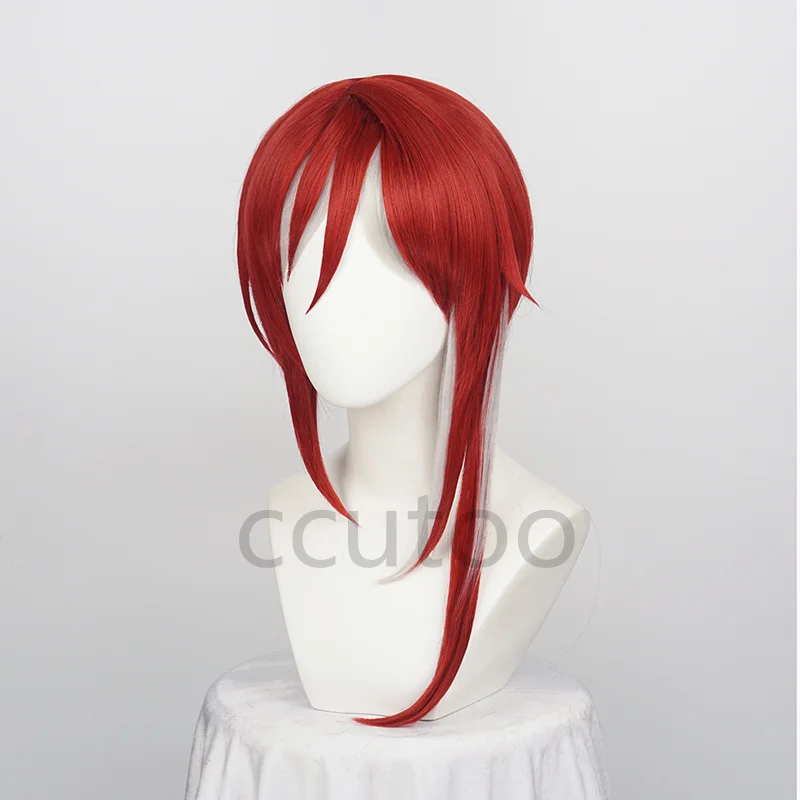 ES Ensemble Stars Synthetic Hair Sakasaki Natsume Short Cosplay Wigs Heat Resistant  Anime Party Wig + Wig Cap