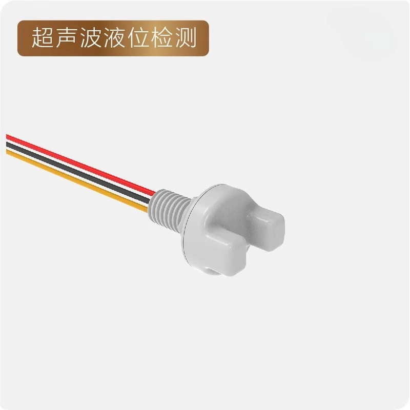 Ultrasonic probe Point liquid level sensor Oil level Viscous liquid Metal container Water level detection Switch Contact type
