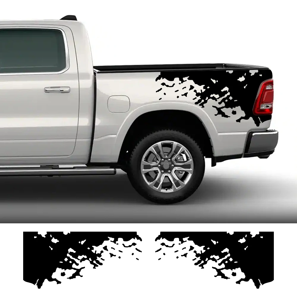 Car Universal Sticker For Toyota Hilux Isuzu Dmax Dodge RAM Ford F150 Chevrolet Silverado Pickup Maxus T60 Truck Decor Decal