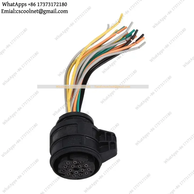 JS02 A60M Automatic Transmission Valve Body 02E 3D0973993 16 Pin Connector Plug 0AW 0DE 0BH 10147729 Auto Parts