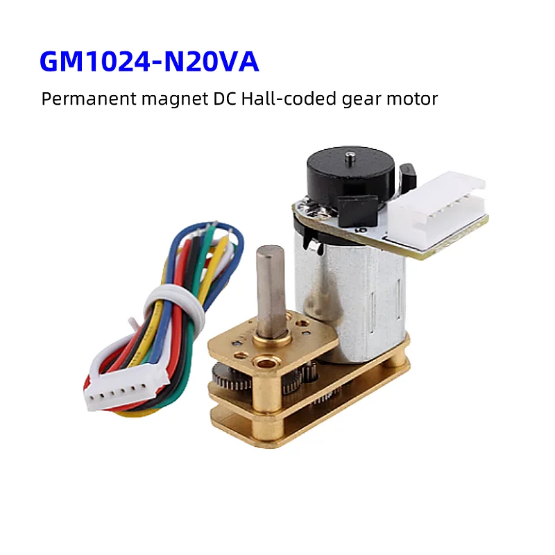 

GM1024-N20VA-ABHL DC Motor With Hall Encoder Speed Measurement AB Dual Phase Flip Motor