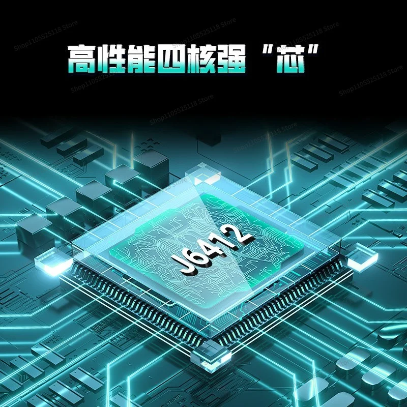 For Multi-serial Port X86 Industrial Control Host Multi-network Port Embedded Low Power Edge Computing AI Intelligent Analysis