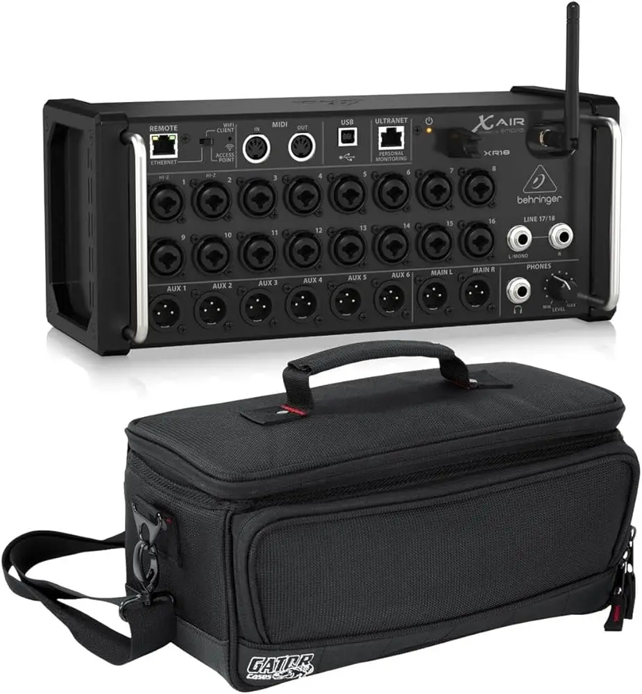 

БЫСТРАЯ ДОСТАВКА ПРОДАЖА Behringer X Air XR18 18-канальный цифровой микшер с планшетным управлением