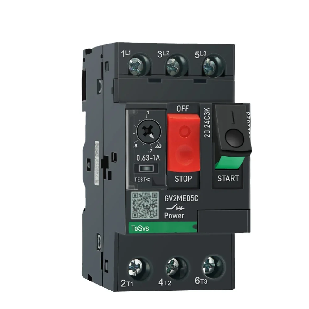 Original NEW GV2 690V for Schneider GV2ME 01C 02C 03C 04C 05C 06C 07C 08C 10C 14C 16C 20C 21C 22C 32C Motor Circuit Breaker