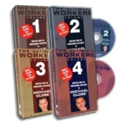 Michael Close - Ultimate Workers Vol 1-4 -Magic tricks