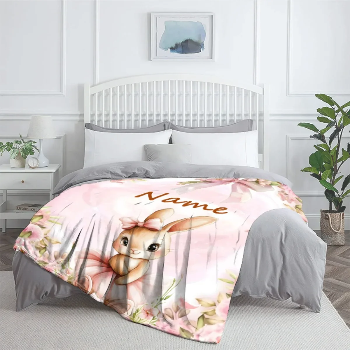 VIKAMA Easter Bunny Blanket wi - đánh giá và giá Baby Nursery Accessories