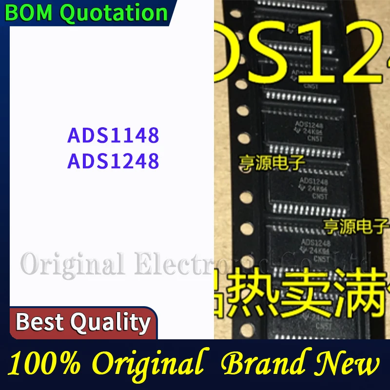 10pcs/lot ADS1148 ADS1248 casing Original  In stock High quality