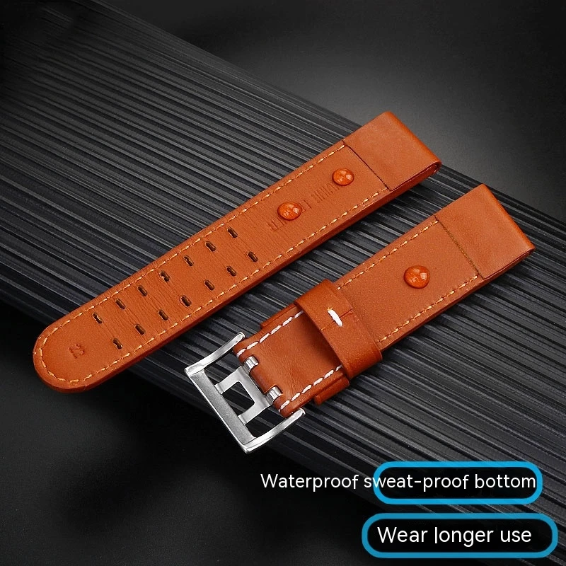 Leather strap bracelet for Hamilton khaki Aviation strap H77616533 H77755533 H77765541 20mm 22mm strap Men Watch band watch belt