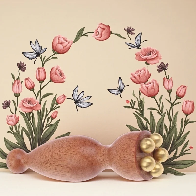 

1PC Body & Face Massage Tools Resin Gua Sha Face Skin Care Massage Sticks Lotus Seedpod Shape Massager Facial Physiotherapy Tool