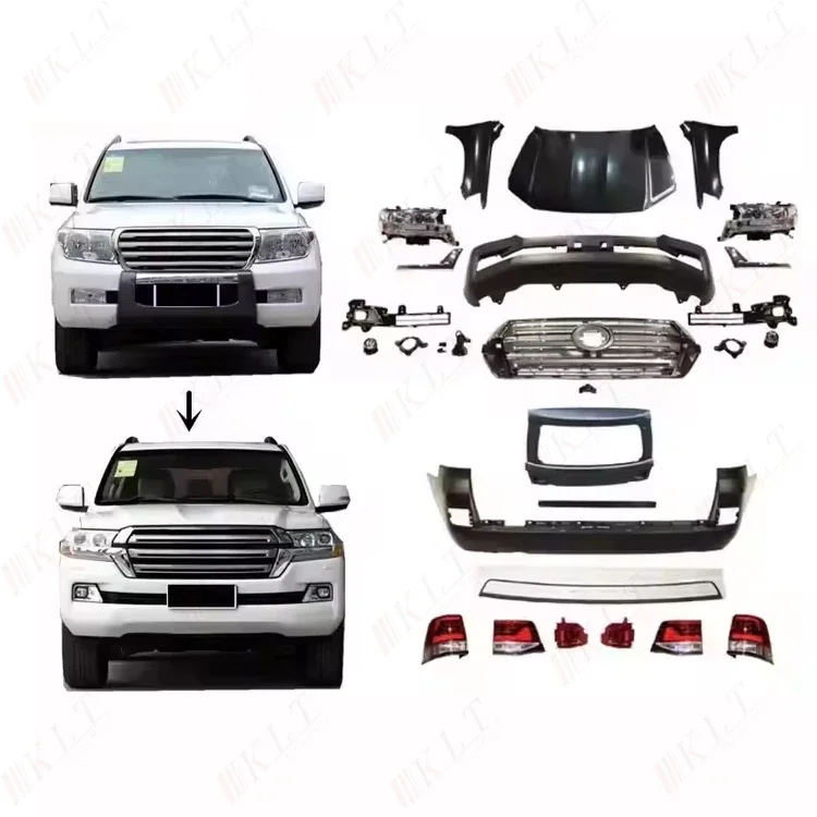 KLT New Facelift upgraded body kits 2008-2015 update to 2016 for Land Cruiser lc 200