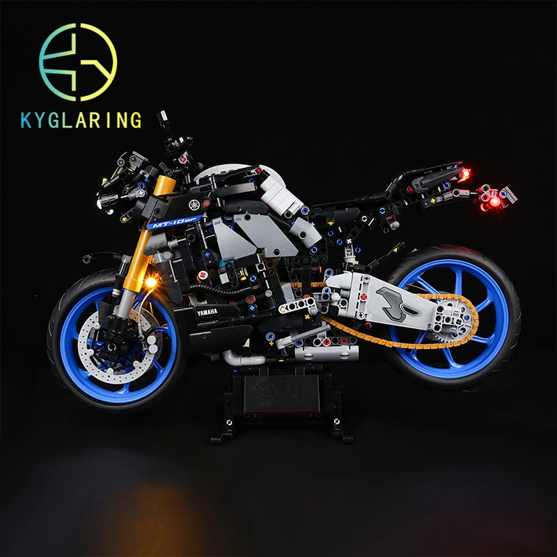 Kyglaring Light Kit for 42159 MT-10 SP Technic Block Model (Not Included Building Blocks)