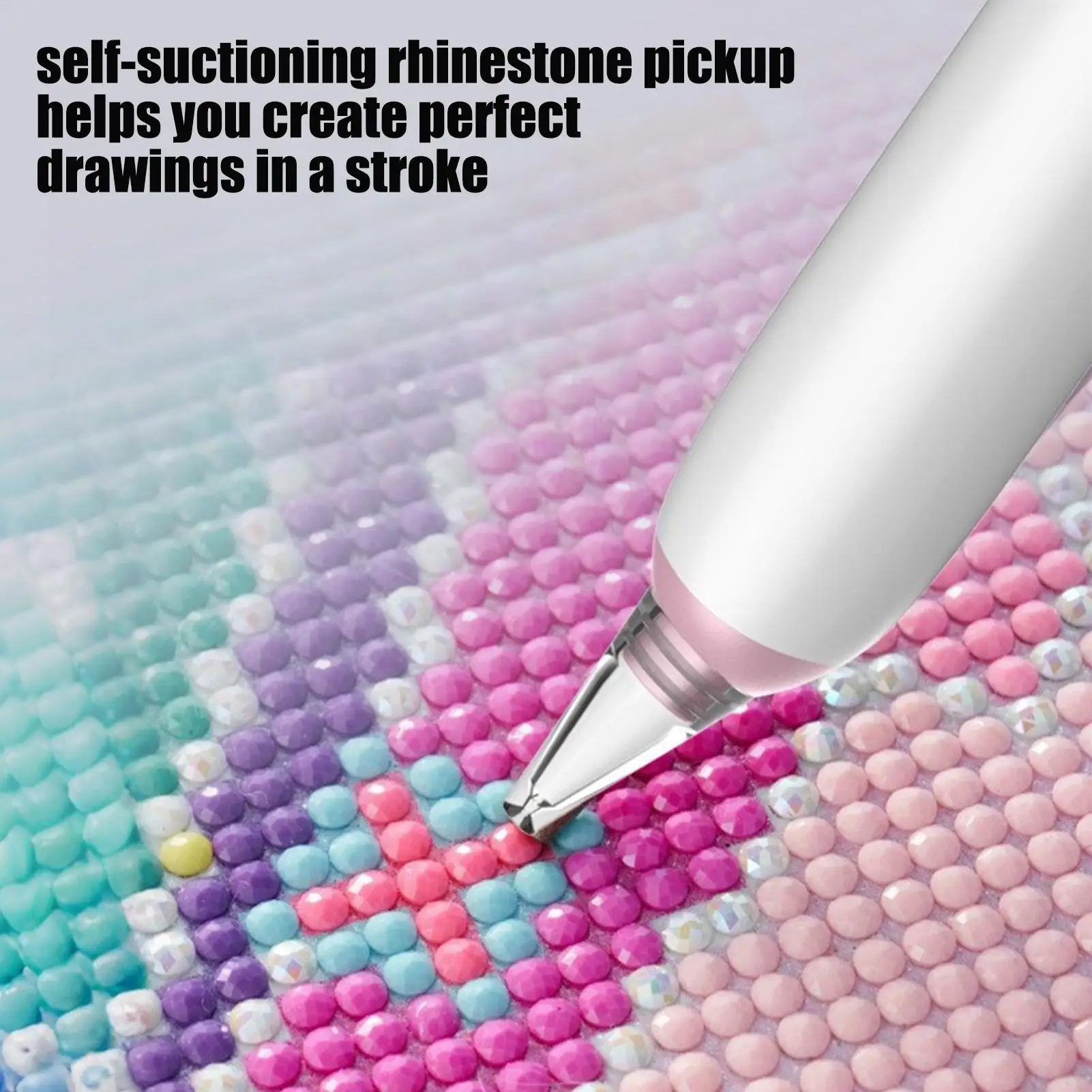 اللاسلكي الكهربائية حجر الراين اللوحة القلم DIY بها بنفسك صياغة لوازم حجر الراين اللوحة نقطة القلم لعشاق DIY الرجال النساء الاطفال #5