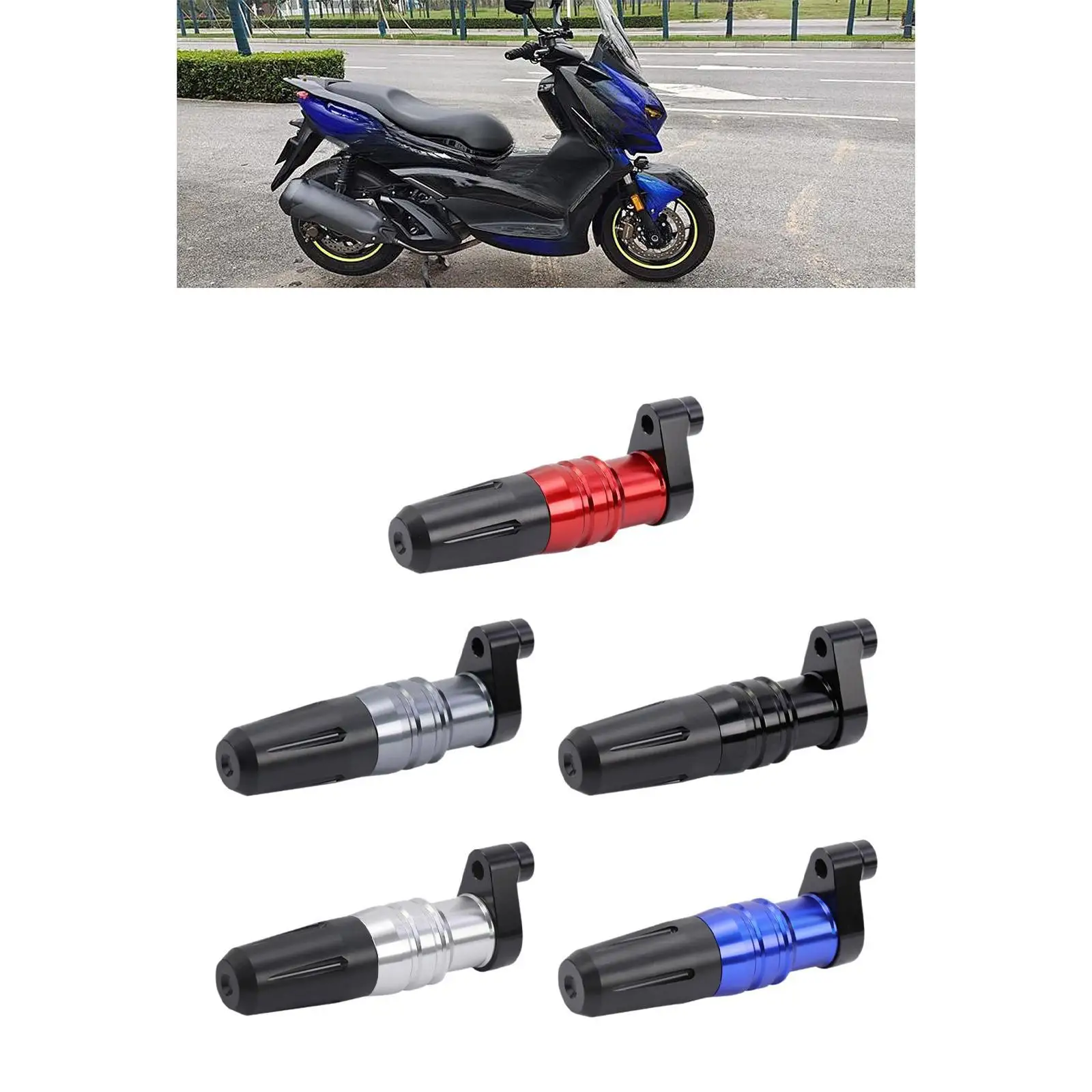 

Мотоциклетная выхлопная планка с защитой от падения, модифицированные аксессуары для Zt 310M 350D, многофункциональный алюминиевый сплав для мотоциклов