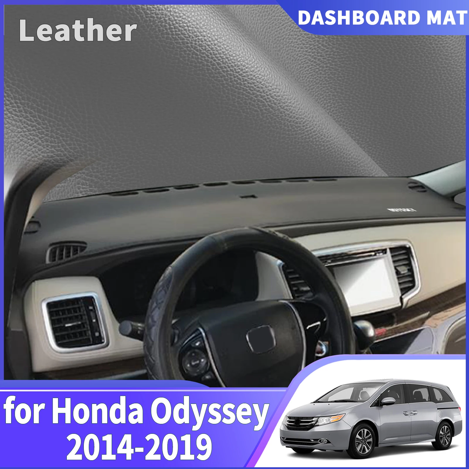 

fit for Honda Odyssey 2014 2015 2016-2019 RC1 DashMat Sunshade Dashmat Dashboard Cover Pad Protective Carpet Car Accessories
