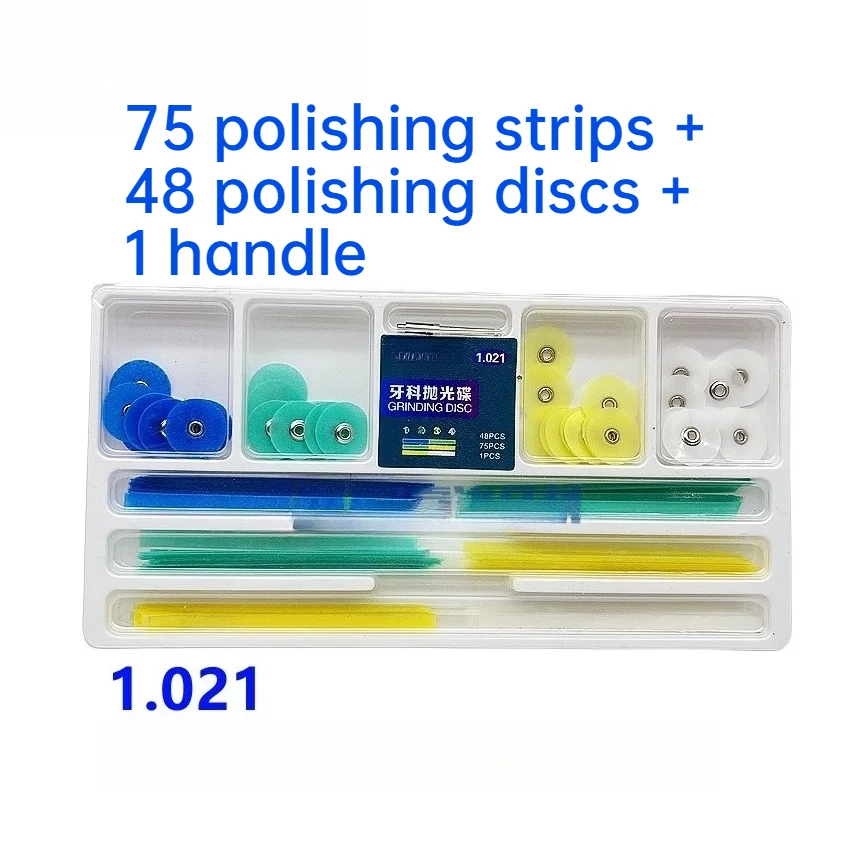 Dental Materials Interdental Polishing Strip Disc Resin Polishing Set Whitening Veneer Laboratory Equipment Tools Accessories