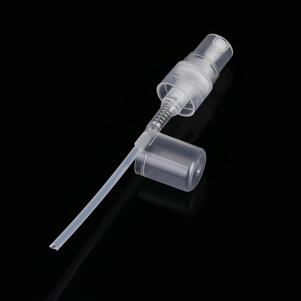 Wholesale 2 3 4 5ml Clear Plastic Perfume Pen Atomizers Clasp Mini Plastic Spray Perfume Bottle Refillable Oil Bottles Atomizer