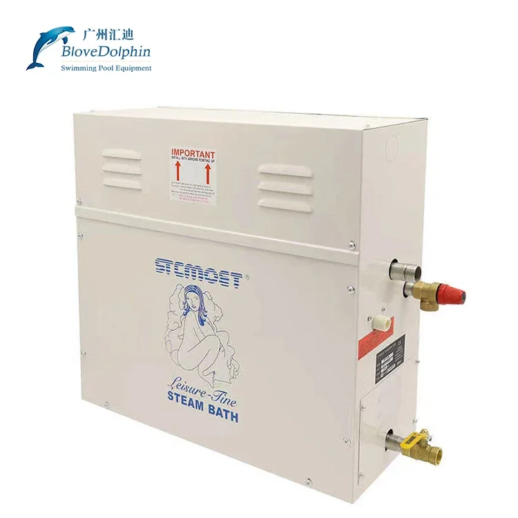 Sauna Stainless Steel Steam Generator Sauna Equipment Wet Steam Mechanical Heater Steam Engine