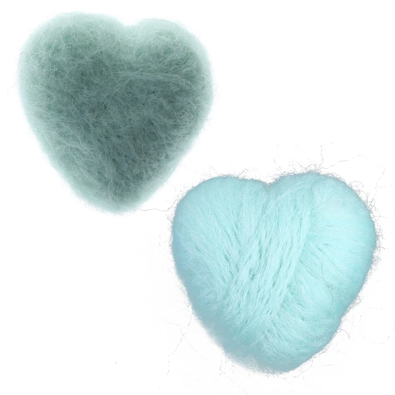 Heart Felt Wool Beads Balls Valentines Photo Props Party Supplies Decor Dropsale