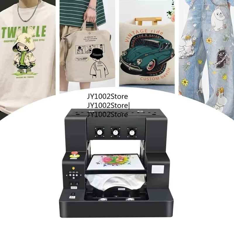 New All-in-One A3 DTF & DTG Full-Automatic UV Ink Printer 1 Year Warranty Compact Versatile for Apparel Promotional Products