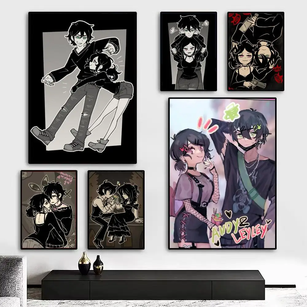 Game The Coffin Of Andy And Leyley Poster Art print wall decor ideal for living room, bedroom, bar, parlor, and home gifting