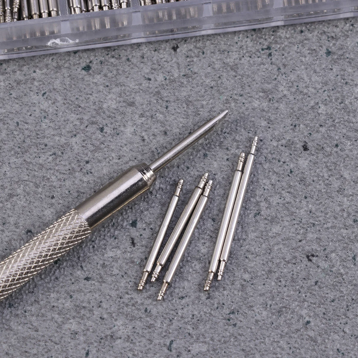 

360Pcs Watch Spring Bars Stainless Steel Link Pins Repair Replacement Tool Kit for Metal Watch Strap Stainless Steel Link Pin