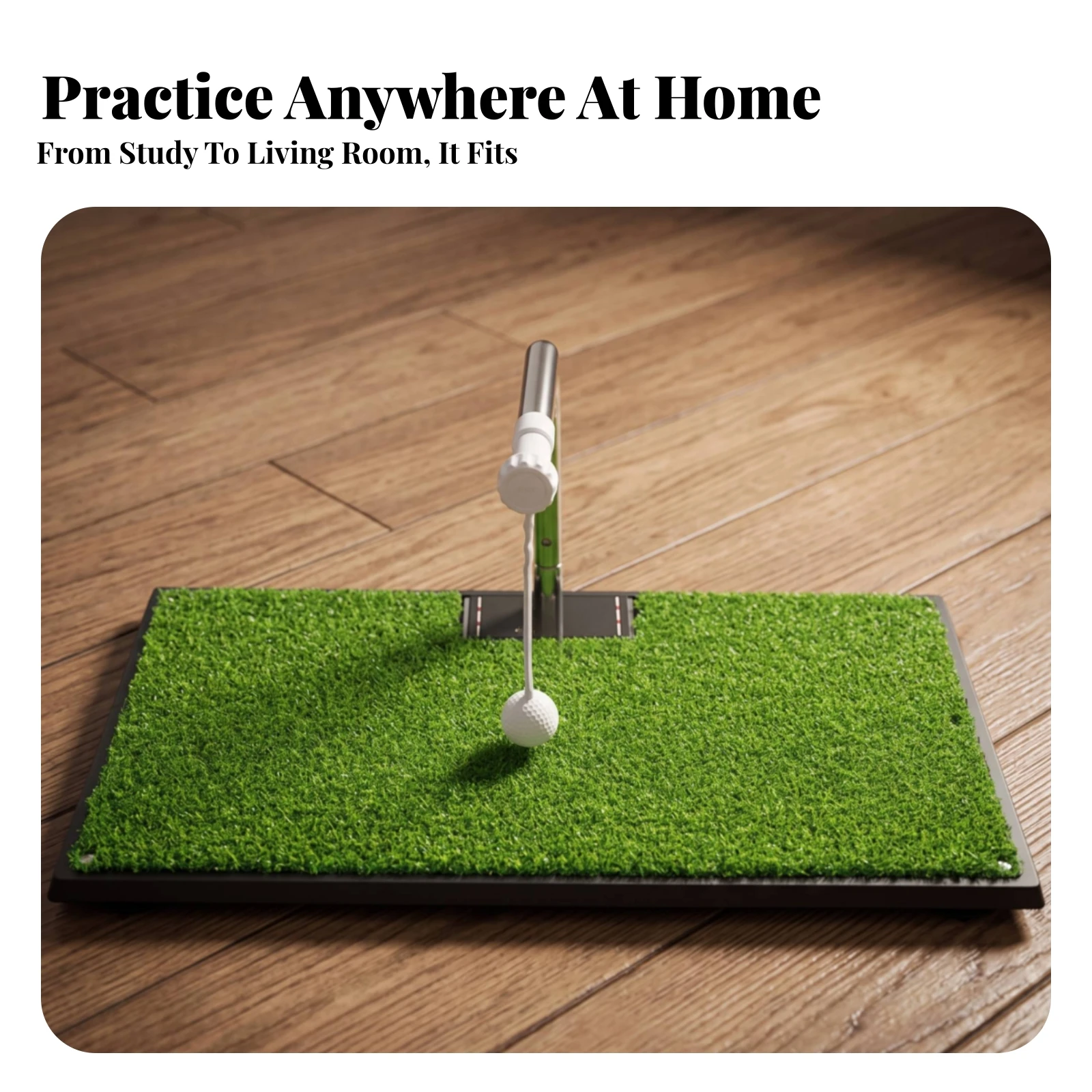 Golf Swing Practice Aid with Rotating Stick Non-Slip Golf Swing Practice Practice Aid Sports Equipment Portable Precision