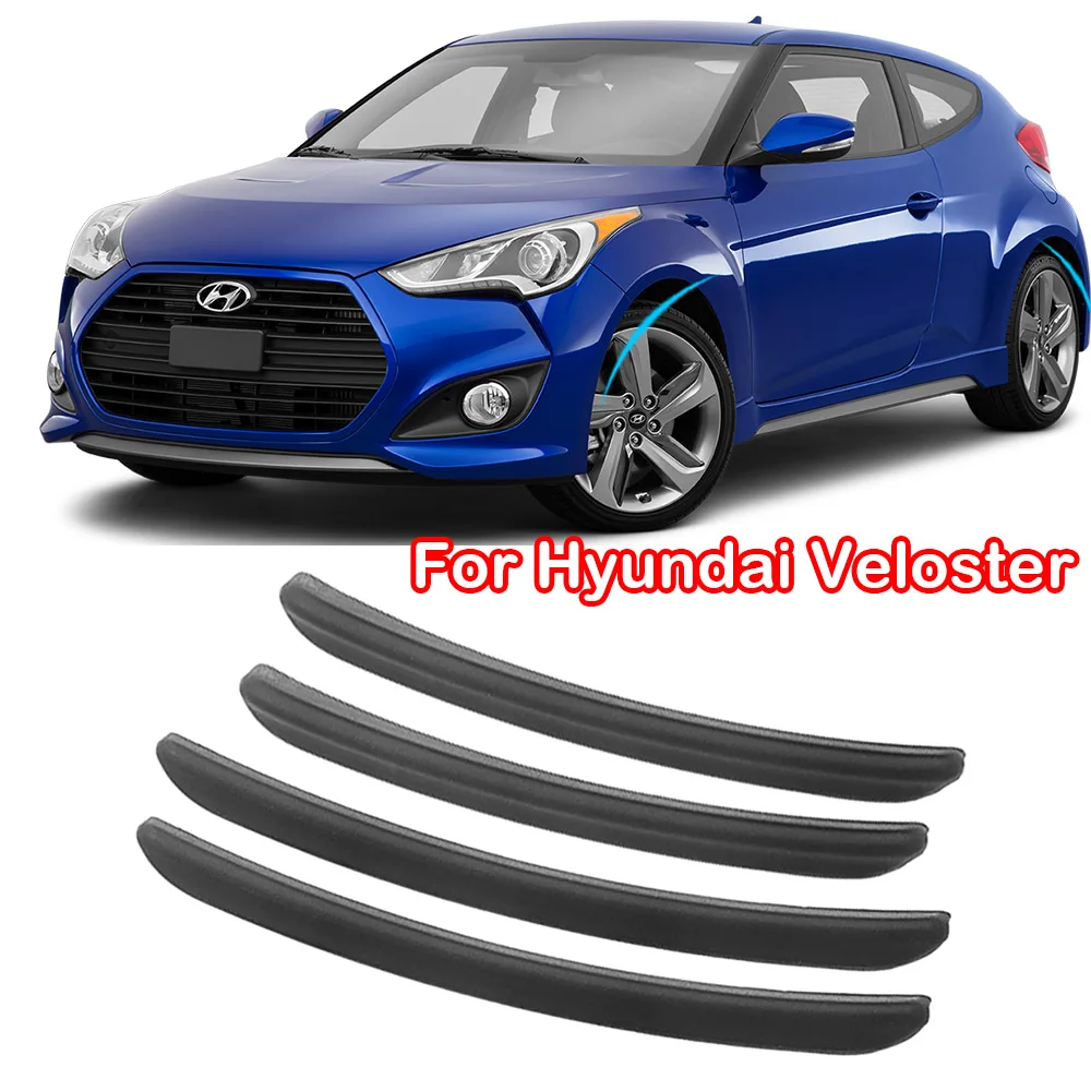 

for Hyundai Veloster N Line New OE Style Car Bumper Fender Flare Mud Flap Splash Guards Wheel Eyebrow Lip Glubsport Accessories