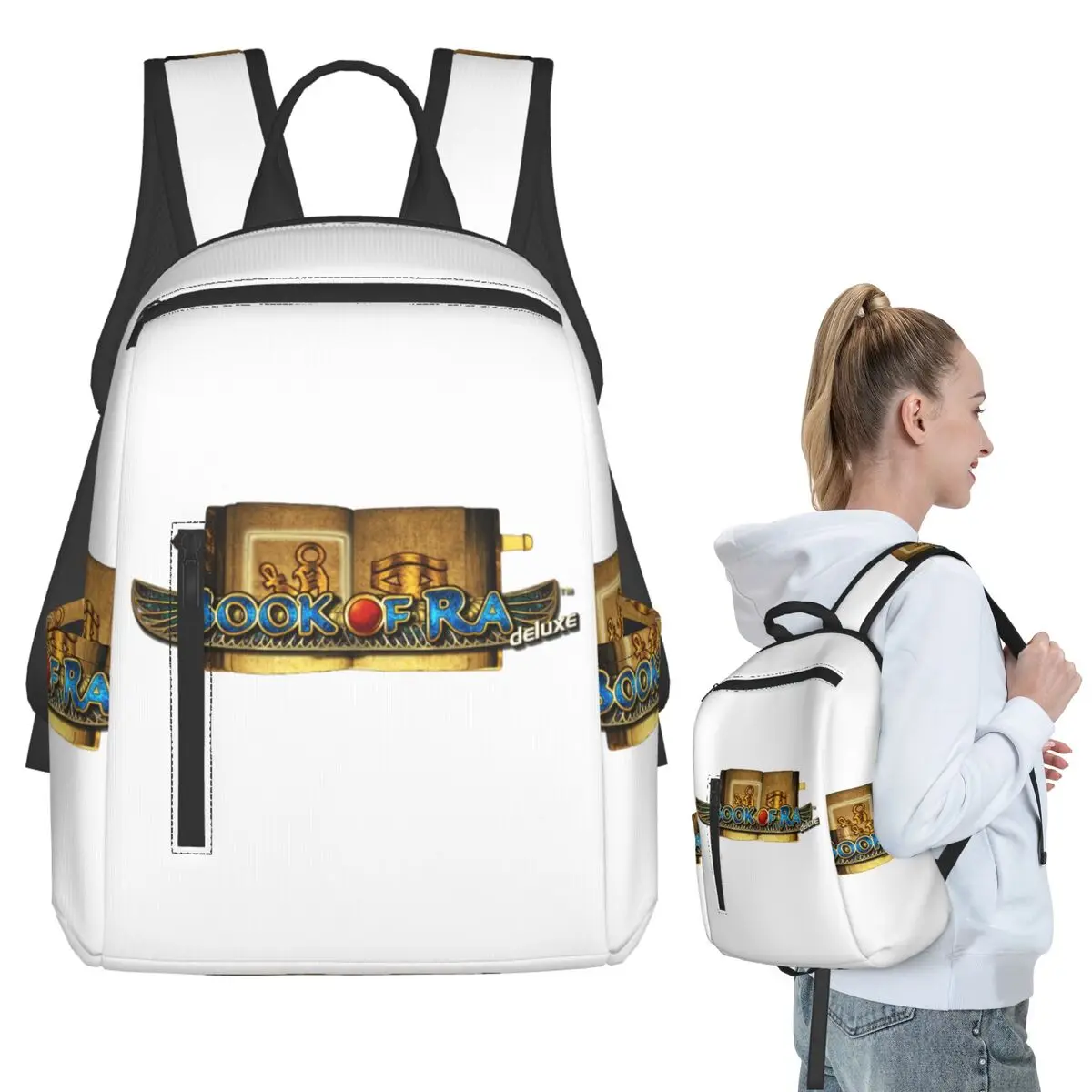 book-of-ra-バックパック-学生-男の子-女の子-ブックバッグ-キッズ-スクールバッグ-ラップトップ-ショルダーバッグ-メンズ-レディース