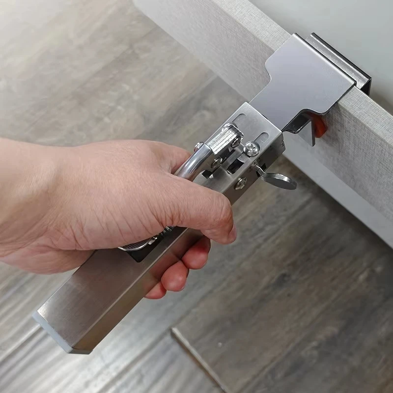 Adjustable Drawer Front Installation Clamps, Furniture Cabinet Drawer Panel Fixing Clips for Home Woodworking Installation