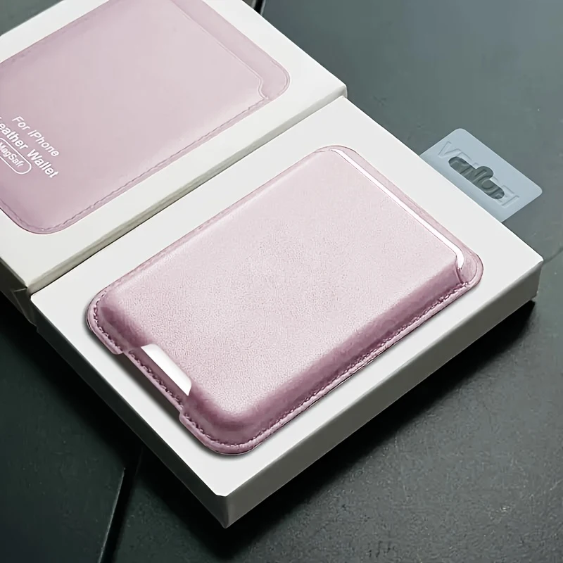 Luxuriöser PU-Magnetkartenhalter für iPhone 17, 16, 15, 14, 13, 12 Pro Max, Handyhülle, magnetischer Kartensteckplatz, Brieftasche, Handyhülle, praktische Abdeckung