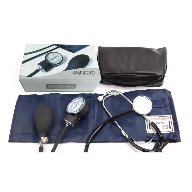 AJC Arm Blood Pressure Monitor Diastolic Sphygmomanometer Doctor Stethoscope Tensiometer blood pressure Cuff Health Monitor