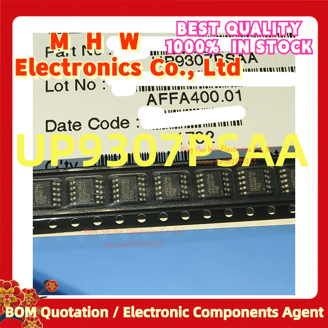 10PCS/LOT. UP9307PSAA (UPI SOP8.Marking:UP9307) New Quality Chip Origianl.In stock. UP9307PSAA UP9307P UP9307