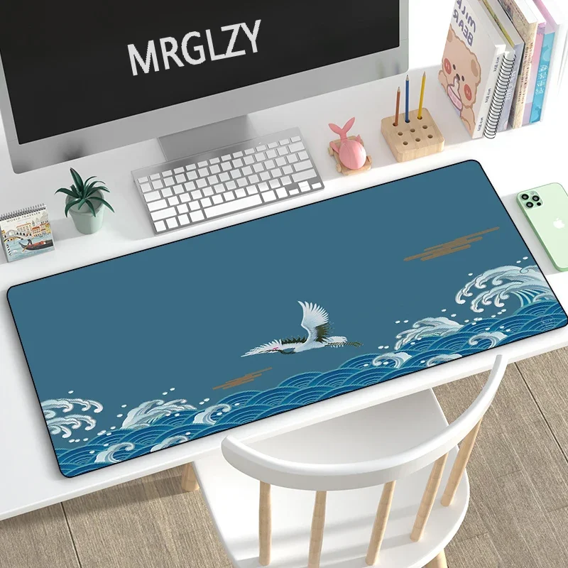Wave Mouse Pads XXL Office Gadgets Mouse Mat Desk Mats Large Computer Desktop Gaming Accessories Carpets Rugs PC Gamer CSGO LOL